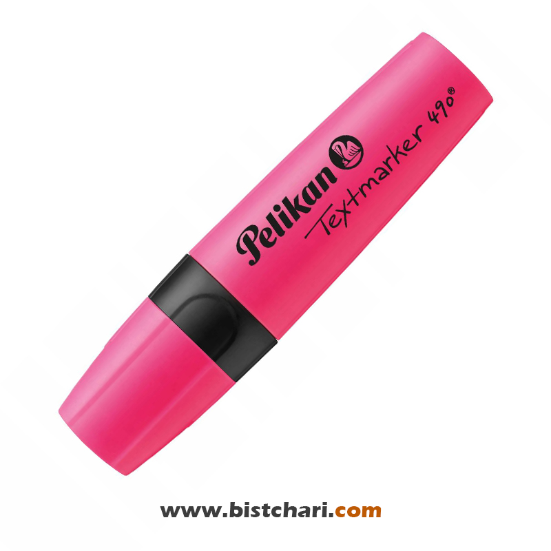 ماژیک هایلایتر رنگ صورتی برند پلیکان Pelikan