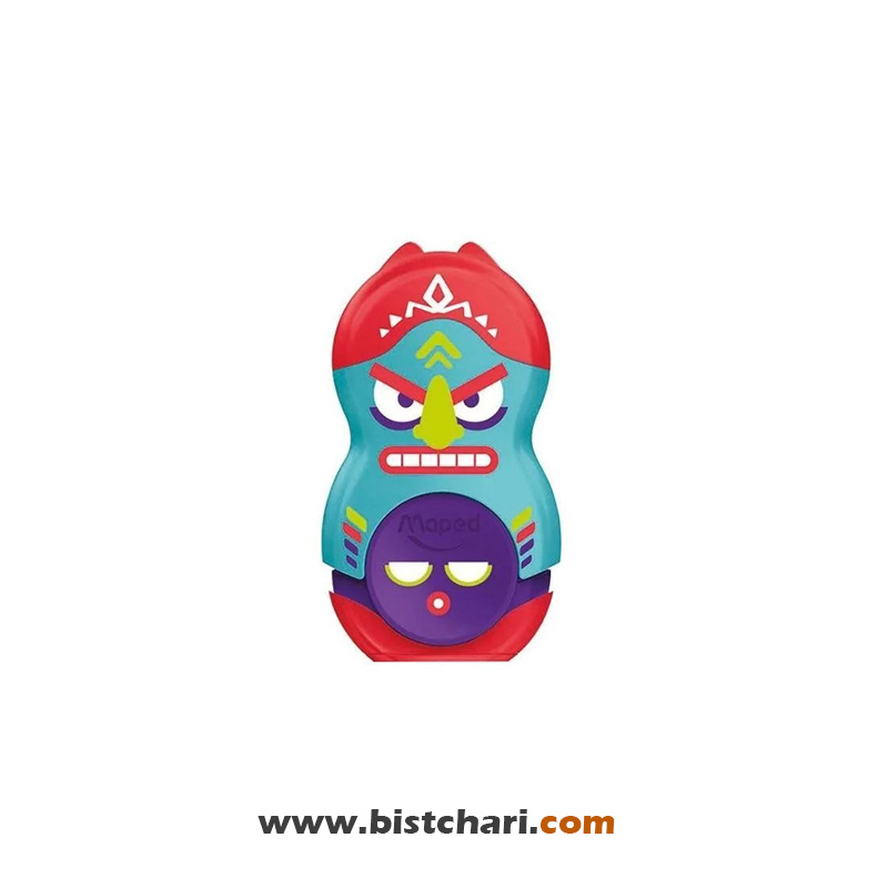 تراش تک سوراخ مخزن دار طرح دار برند مپد Maped