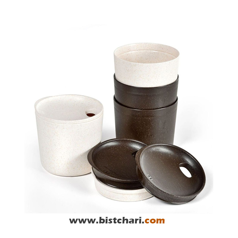 ست 4 تایی لیوان درب دار مدل MYCUP´N LID 4-PACK برند لایت مای فایر Light my fire