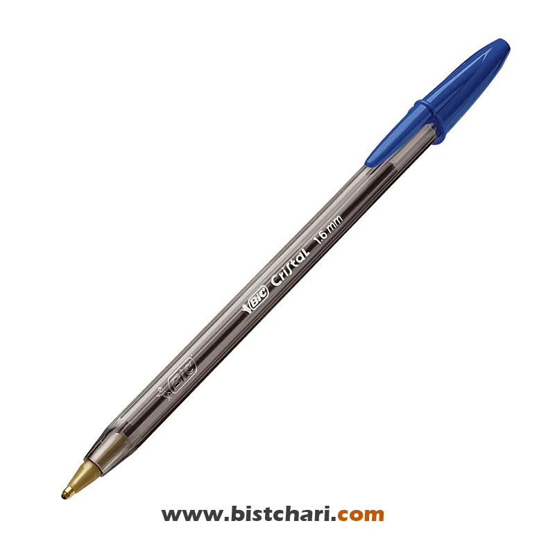 خودکار آبی 1.6 mm مدل Cristal برند بیک Bic