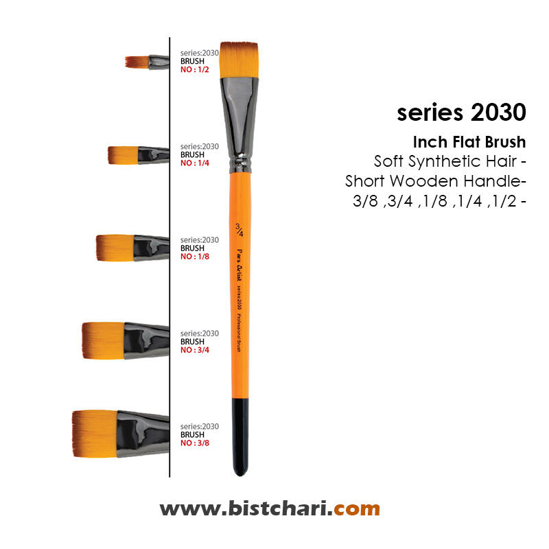 قلمو تخت اینچی سری 2030 برند پارس آرتیست Pars Artist