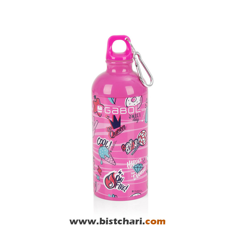 قمقمه استیل 600 ml مدل Sticker برند گابل Gabol کد 234148021