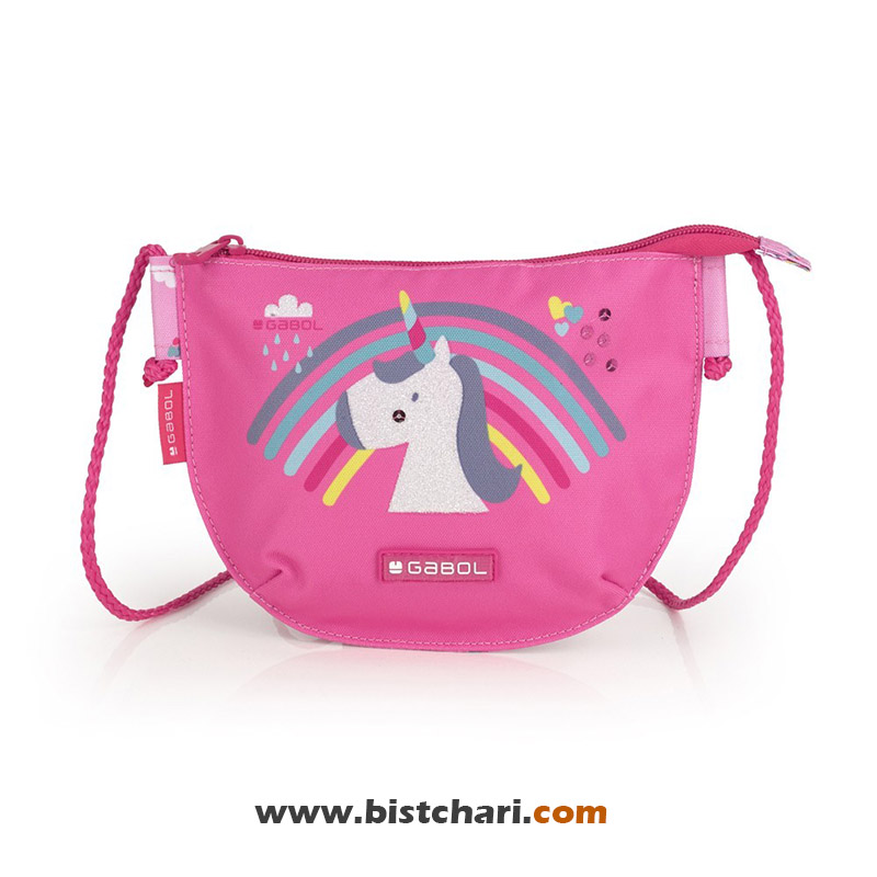 کیف دوشی دخترانه مدل Rainbow برند گابل Gabol کد 233916019