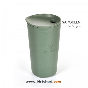 لیوان درب دار 500 ml مدل MyCup´n Lid large برند لایت مای فایر Light my fire