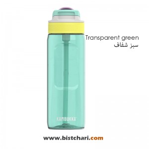 قمقمه طلقی نی دار 750 ml مدل Lagoon برند کامبوکا Kambukka
