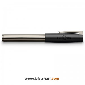 خودنویس مدل لوم گان متال Loom Gunmetal برند فابر کاستل Faber Castell
