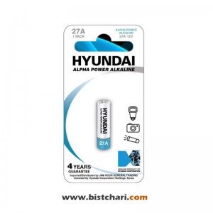 باتری ریموتی مدل (27A 12V) Alpha Power Alkaline  برند هیوندای Hyundai