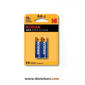 باتری قلمی مدل (AA) Max Super Alkaline برند کداک Kodak