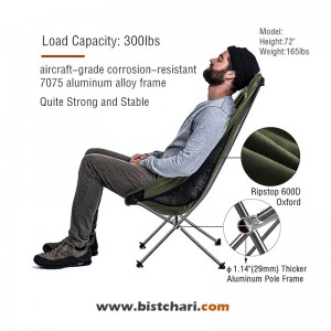 صندلی کمپینگ مدل Moon Chair برند نیچر هایک Naturehike