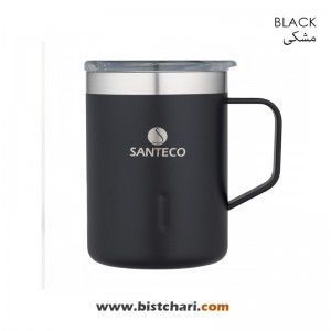ماگ دوجداره 350ml مدل کمی Kemi ll برند سانتکو Santeco