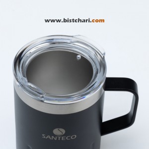 ماگ دوجداره 350ml مدل کمی Kemi ll برند سانتکو Santeco