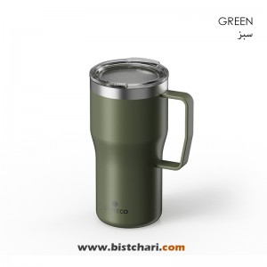 ماگ دوجداره 590 میلی لیتر مدل نورا Nora lll برند سانتکو Santeco