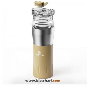 ماگ دوجداره 500 میلی لیتر مدل Kariba برند سانتکو Santeco