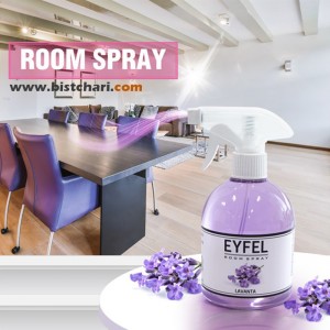 اسپری خوشبوکننده با رایحه اسطوخودوس Lavender برند ایفل Eyfel