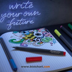 روان نویس نوک نمدی 30 رنگ مدل Grip کد 151630 برند فابرکاستل Faber Castell