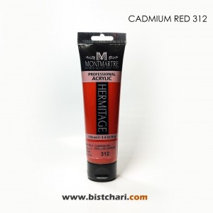 رنگ اکریلیک 100ml کد 312 (Cadmium Red) برند مونمارت Montmartre