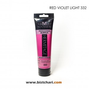 رنگ اکریلیک 100ml کد 332 (Red Violet Light) برند مونمارت Montmartre