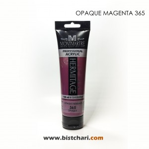 رنگ اکریلیک 100ml کد 365 (Opaque Magenta) برند مونمارت Montmartre