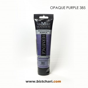 رنگ اکریلیک 100ml کد 385 (Opaque Purple) برند مونمارت Montmartre