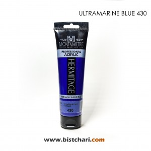 رنگ اکریلیک 100ml کد 430 (Ultramarine Blue) برند مونمارت Montmartre