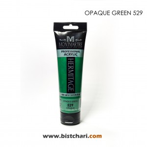 رنگ اکریلیک 100ml کد 529 (Opaque Green) برند مونمارت Montmartre