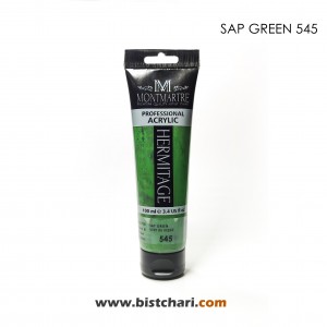 رنگ اکریلیک 100ml کد 545 (Sap Green) برند مونمارت Montmartre
