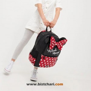 کوله پشتی مدل Minnie Mouse برند اسمیگل Smiggle