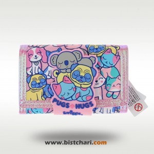 کیف پول مدل Pugs & Hugs برند اسمیگل Smiggle کد 447117