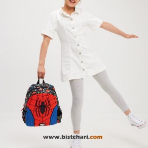 کوله پشتی مهدکودک مدل Spider-Man (Junior Character Hoodie) برند اسمیگل Smiggle