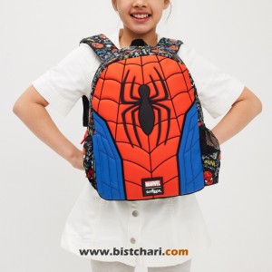 کوله پشتی مهدکودک مدل Spider-Man (Junior Character Hoodie) برند اسمیگل Smiggle