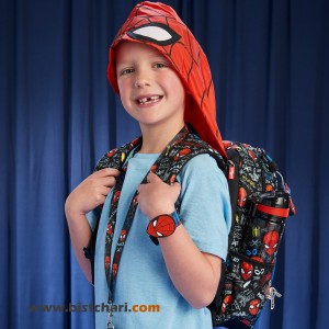 کوله پشتی مهدکودک مدل Spider-Man (Junior Character Hoodie) برند اسمیگل Smiggle