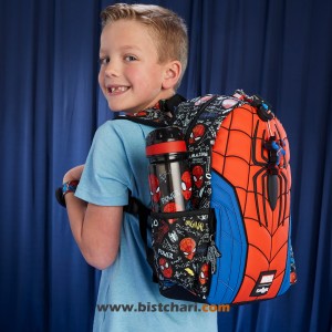 کوله پشتی مهدکودک مدل Spider-Man (Junior Character Hoodie) برند اسمیگل Smiggle