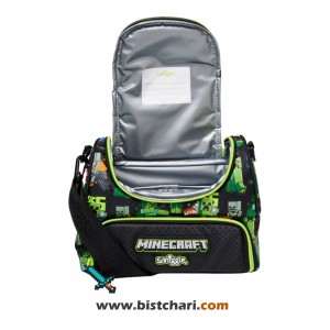 کیف غذا 2 طبقه مدل Minecraft برند اسمیگل Smiggle