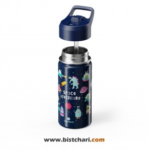 فلاسک کودک دوجداره 500ml مدل Aosta برند سانتکو Santeco