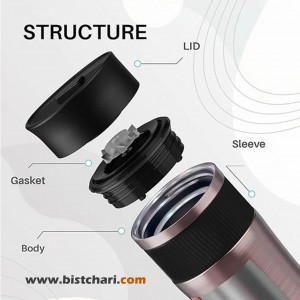 تراول ماگ 510ml مدل ارسا Orsa برند سانتکو Santeco