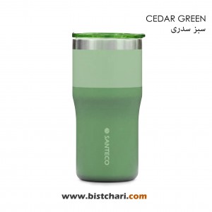 ماگ نی دار دوجداره 500 میلی لیتر مدل Trosa برند سانتکو Santeco