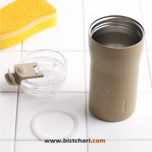 ماگ دوجداره 350ml مدل کاریبا Kariba برند سانتکو Santeco