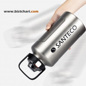فلاسک دوجداره نی دار 1900 میلی لیتر مدل Erie برند سانتکو Santeco