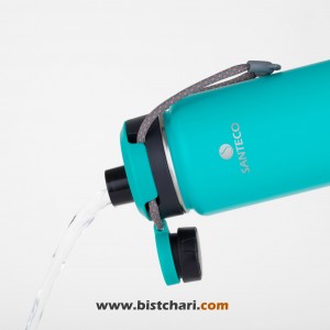 قمقمه دوجداره 710ml مدل کیتو Ktwo برند سانتکو Santeco