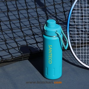 قمقمه دوجداره 710ml مدل کیتو Ktwo برند سانتکو Santeco