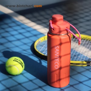 قمقمه دوجداره 710ml مدل کیتو Ktwo برند سانتکو Santeco