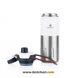 قمقمه دوجداره 500 میلی لیتر مدل Ktwo برند سانتکو Santeco