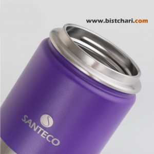 قمقمه دوجداره 500 میلی لیتر مدل Ktwo برند سانتکو Santeco