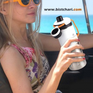 قمقمه دوجداره 500 میلی لیتر مدل Ktwo برند سانتکو Santeco