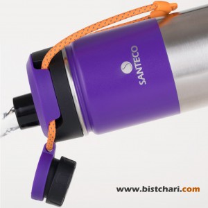 قمقمه دوجداره 500 میلی لیتر مدل Ktwo برند سانتکو Santeco