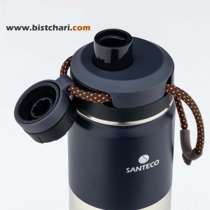 قمقمه دوجداره 500 میلی لیتر مدل Ktwo برند سانتکو Santeco