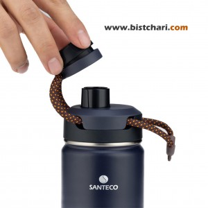 قمقمه دوجداره 500 میلی لیتر مدل Ktwo برند سانتکو Santeco