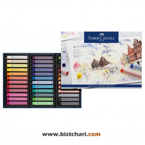 پاستل گچی نرم 36 رنگ Creative Studio کد 128336 برند فابر کاستل Faber Castell