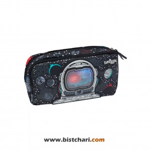 جامدادی دو زیپ مدل Astronaut برند اسمیگل Smiggle کد 165606