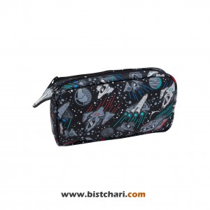 جامدادی دو زیپ مدل Astronaut برند اسمیگل Smiggle کد 165606